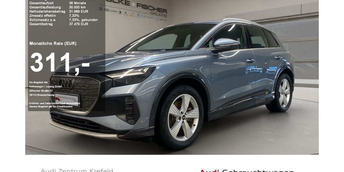 Audi Q4 e-tron 50.116 km 31.488 &euro; Krefeld 47805