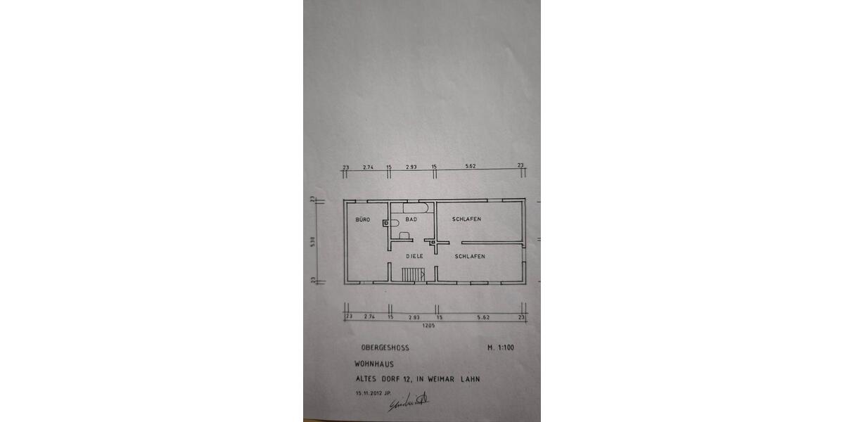 Einfamilienhaus Weimar (Lahn) - 5 Zimmer, 117 m&sup2;, 185.000&euro; | Angebot:26877163