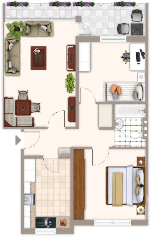 Wohnung zum Mieten in Mönchengladbach 619 € 70.5 m²