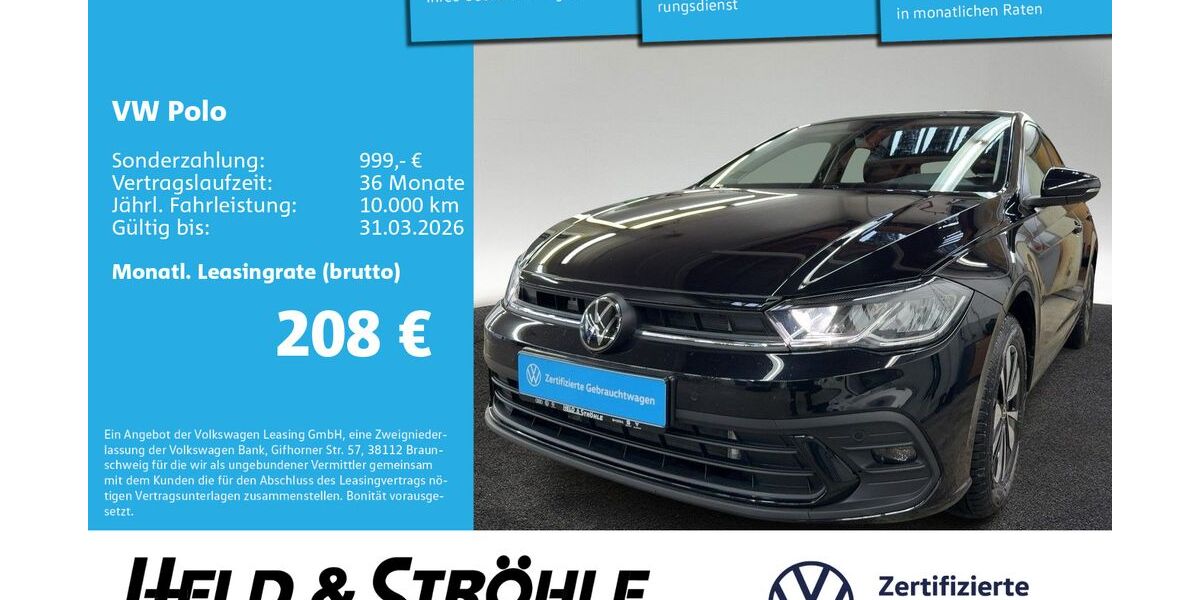 VW Polo 15.990 km 23.360 &euro; Neu-Ulm 89231