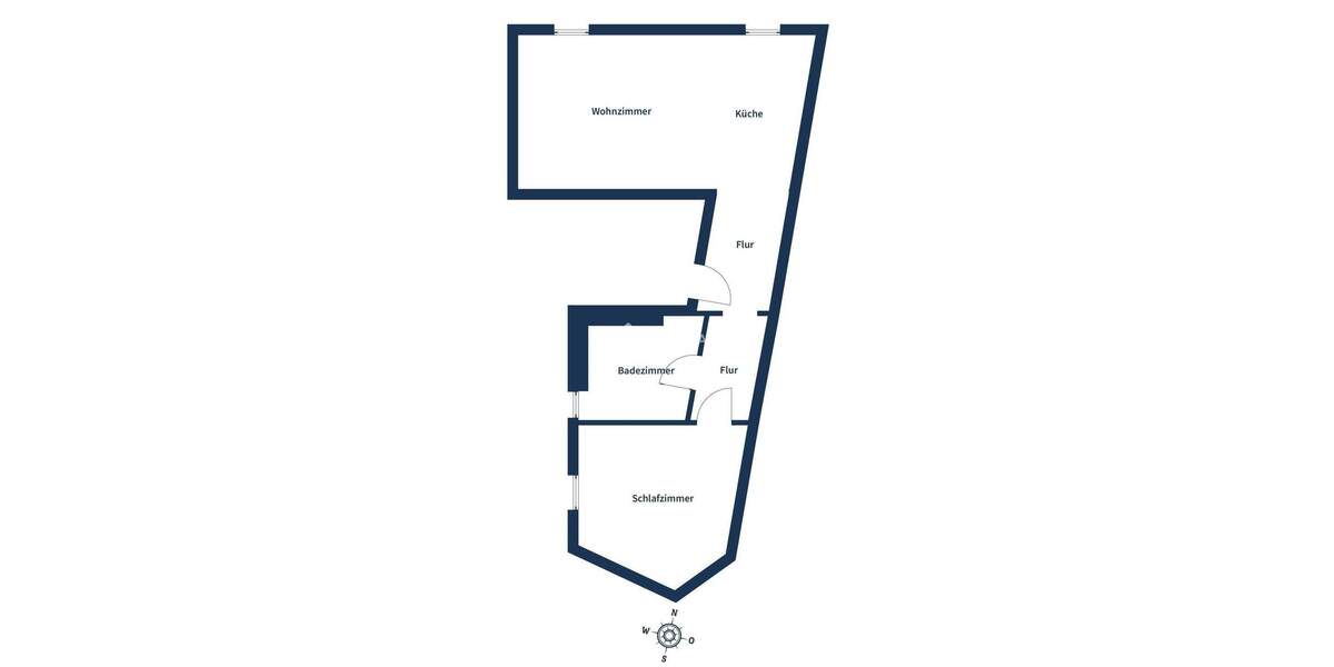 Etagenwohnung Erfurt Altstadt - 2 Zimmer, 41 m&sup2;, 119.900&euro; | Angebot:25265164