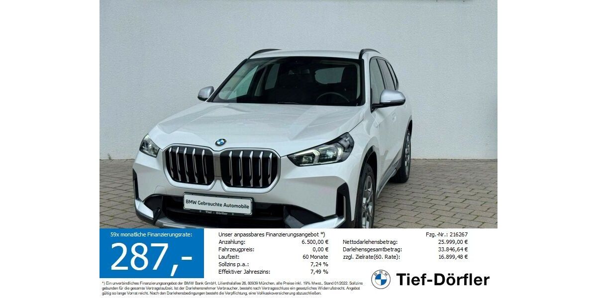 BMW X1 33.200 km 31.799 &euro; Marktsteft 97342