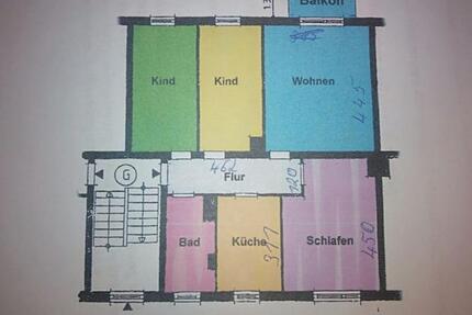 Wohnung Naumburg (Saale) - 4 Zimmer, 70 m&sup2;, 75.000&euro; | Angebot:25552189