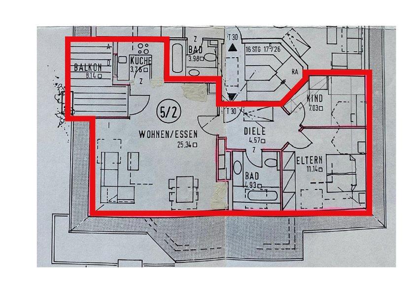 Maisonettenwohnung Idstein - 3.5 Zimmer, 69 m&sup2;, 265.000&euro; | Angebot:26329423