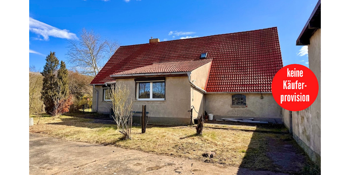 HORN IMMOBILIEN ++Einfamilienhaus mit großem Grundstück dicht bei Pasewalk - Einfamilienhaus Pasewalk Pasewalk | Angebot:26994281