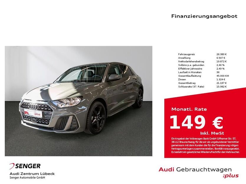 Audi A1 7.044 km 26.180 € Lübeck 23556