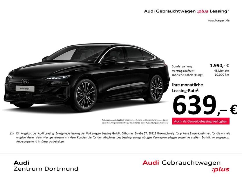 Audi A6 e-tron 8.298 km 74.880 € Dortmund 44143