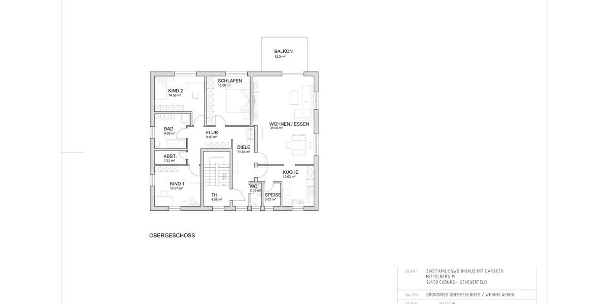 Etagenwohnung Bad Rodach - 4 Zimmer, 136 m&sup2;, 1.280&euro; | Angebot:24756986