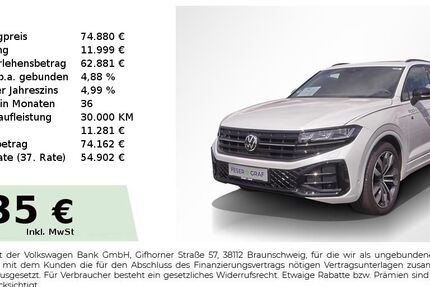 VW Touareg 14.073 km 71.980 € Fürth 90763
