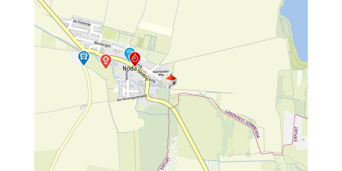 Etagenwohnung Großrudestedt - 4 Zimmer, 82 m&sup2;, 850&euro; | Angebot:25054713