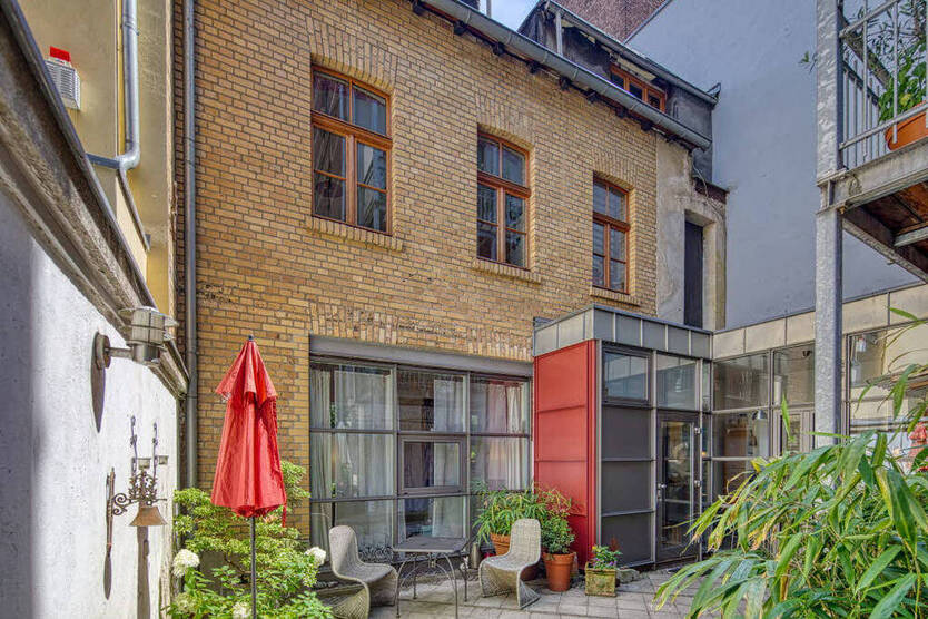 Historisches Kutscherhaus von 1898 im Belgischen Viertel