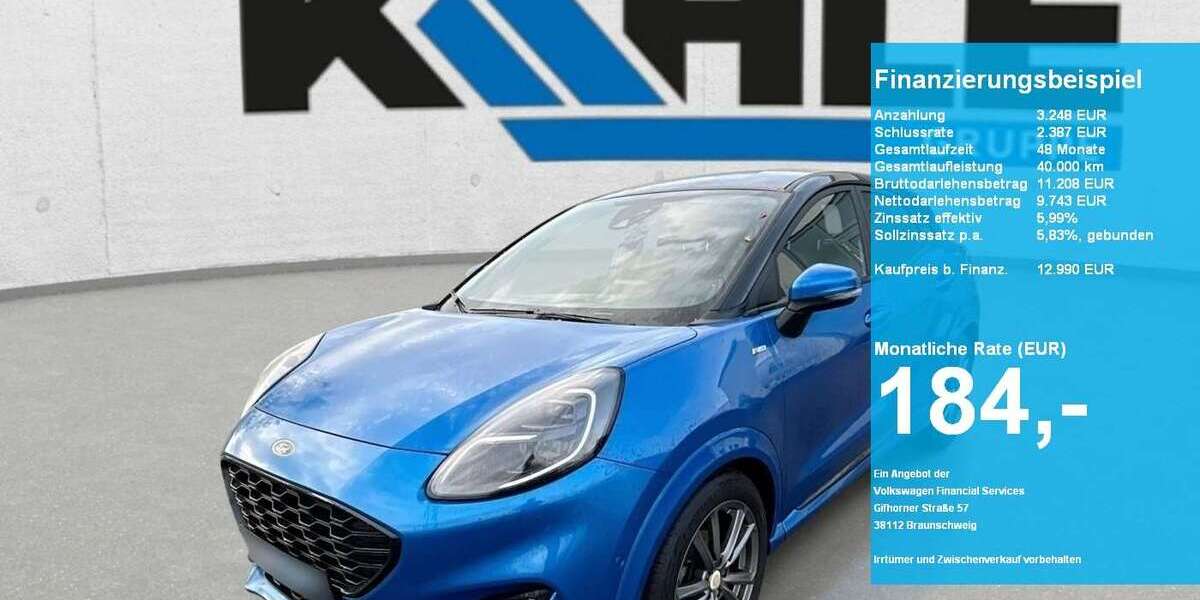Ford Puma 82.177 km 12.990 &euro; Neustadt am Rübenberge 31535
