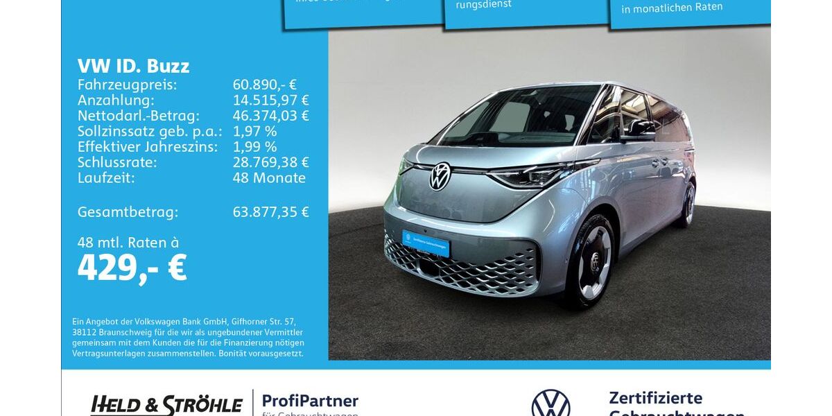 VW ID. Buzz 8.356 km 60.890 &euro; Ulm 89079