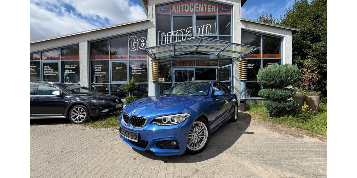 BMW 220 220i Cabrio M paket 34000Km 34.000 km 21.499 &euro; Rudolstadt 07407