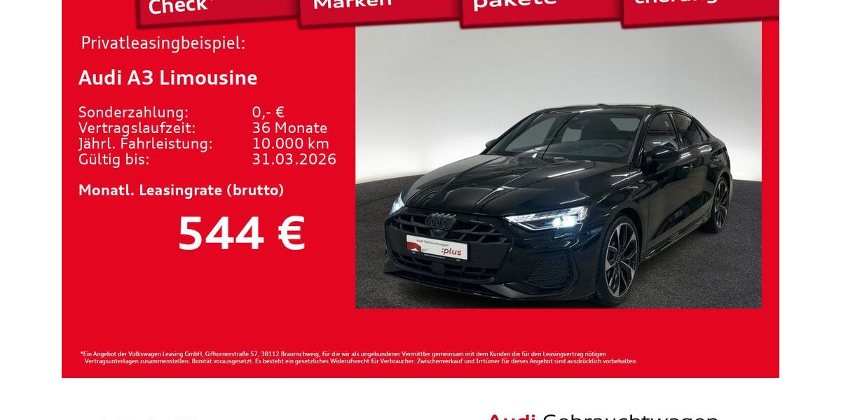Audi A3 2.235 km 45.770 &euro; Hamburg 20537
