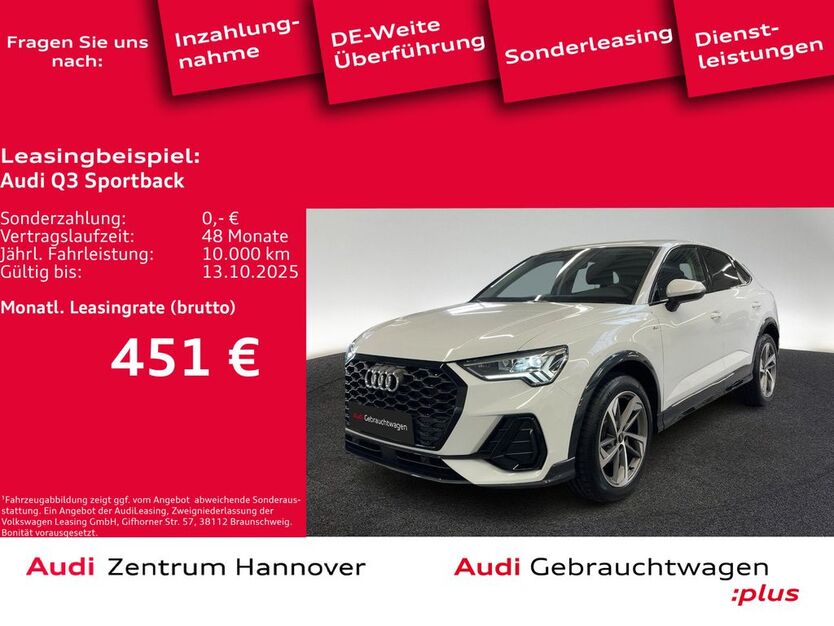 Audi Q3 9.657 km 45.750 € Hannover 30179