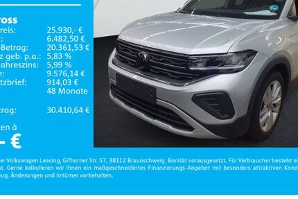VW T-Cross 25.300 km 25.930 € Sinsheim 74889