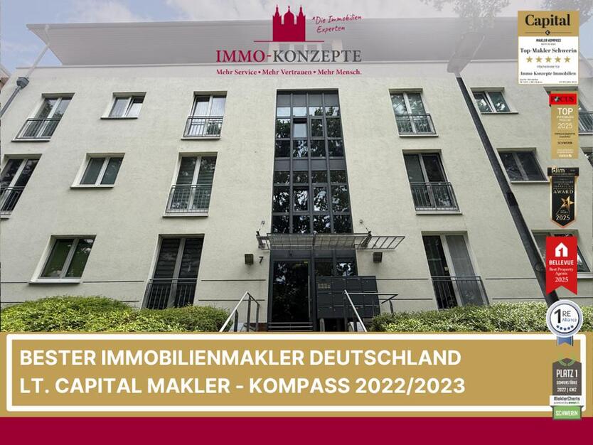 altersgerechte 2-Zimmer Wohnung mit Terrasse in Krebsförden!