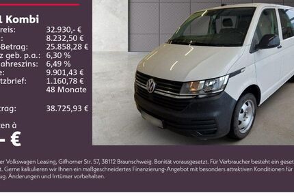 VW T6 Kombi 75.700 km 32.930 &euro; Bad Rappenau 74906