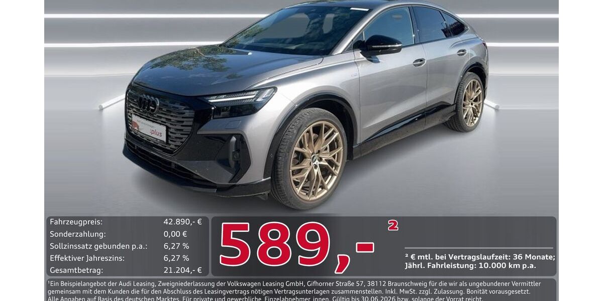 Audi Q4 e-tron 25.015 km 42.890 &euro; Ingolstadt 85057