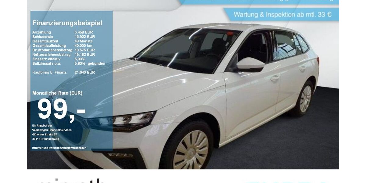 Skoda Scala 20.098 km 21.640 € Moers 47441