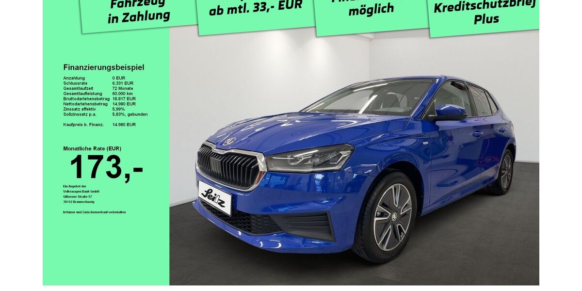Skoda Fabia 14.410 km 14.799 &euro; Kempten 87439
