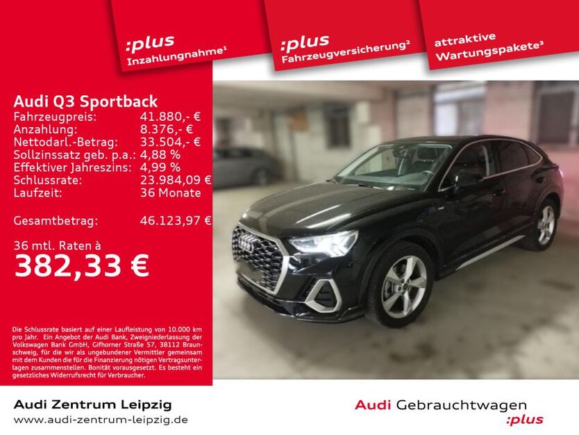 Audi Q3 25.654 km 40.770 € Leipzig 04277