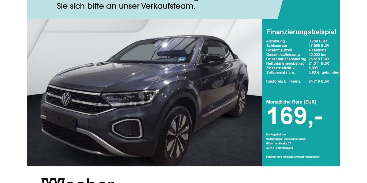 VW T-Roc 24.615 km 24.469 &euro; Weil der Stadt 71263