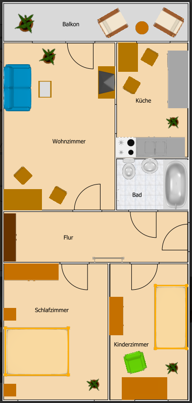 Bernstadt - 8% Rendite für 3 Wohnungen 7 zimmer