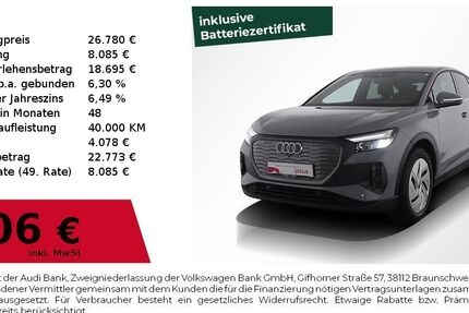 Audi Q4 e-tron 39.950 km 25.940 &euro; Nürnberg 90411