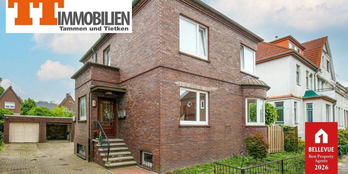 Einfamilienhaus Wilhelmshaven Bant - 7 Zimmer, 171 m&sup2;, 320.000&euro; | Angebot:26834390
