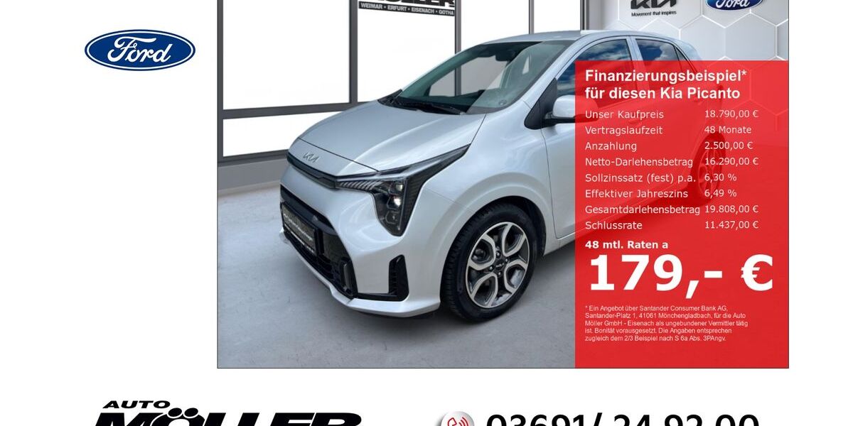 Kia Picanto 14.050 km 18.790 &euro; Eisenach 99817