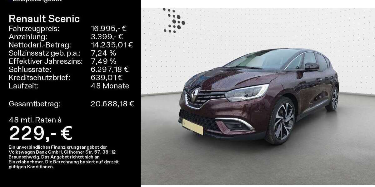 Renault Scenic 46.000 km 16.995 &euro; Buedingen 63654