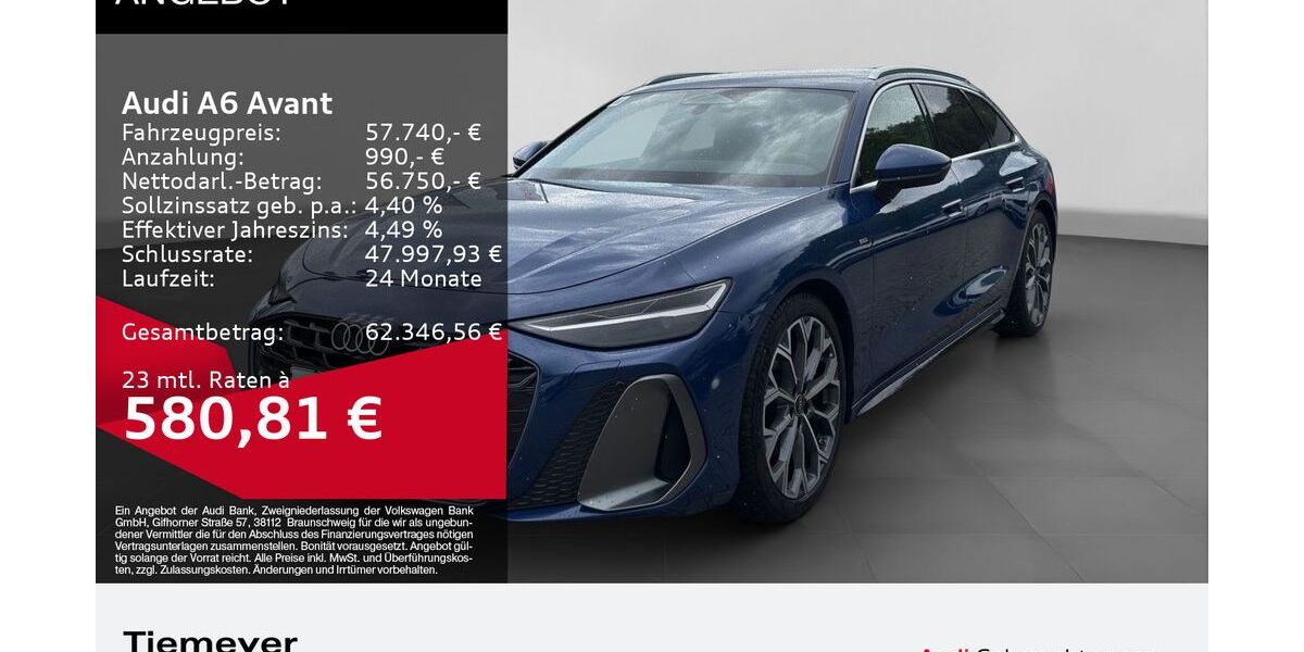 Audi A6 12.508 km 57.230 &euro; Lüdenscheid 58511