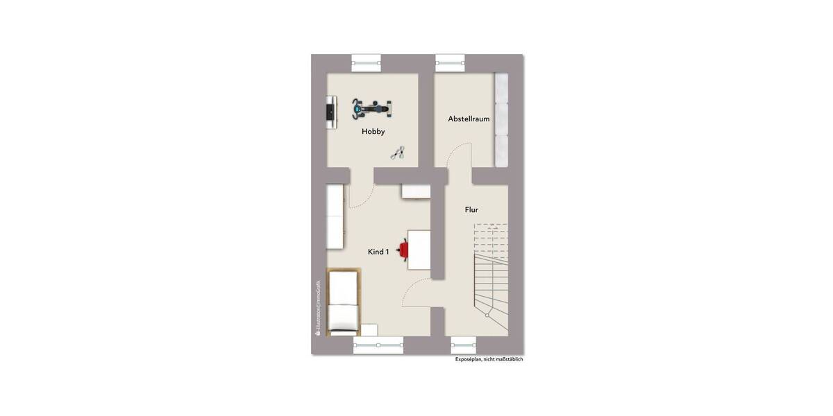 Reihenmittelhaus Rothenburg - 6 Zimmer, 124 m&sup2;, 89.000&euro; | Angebot:26840697