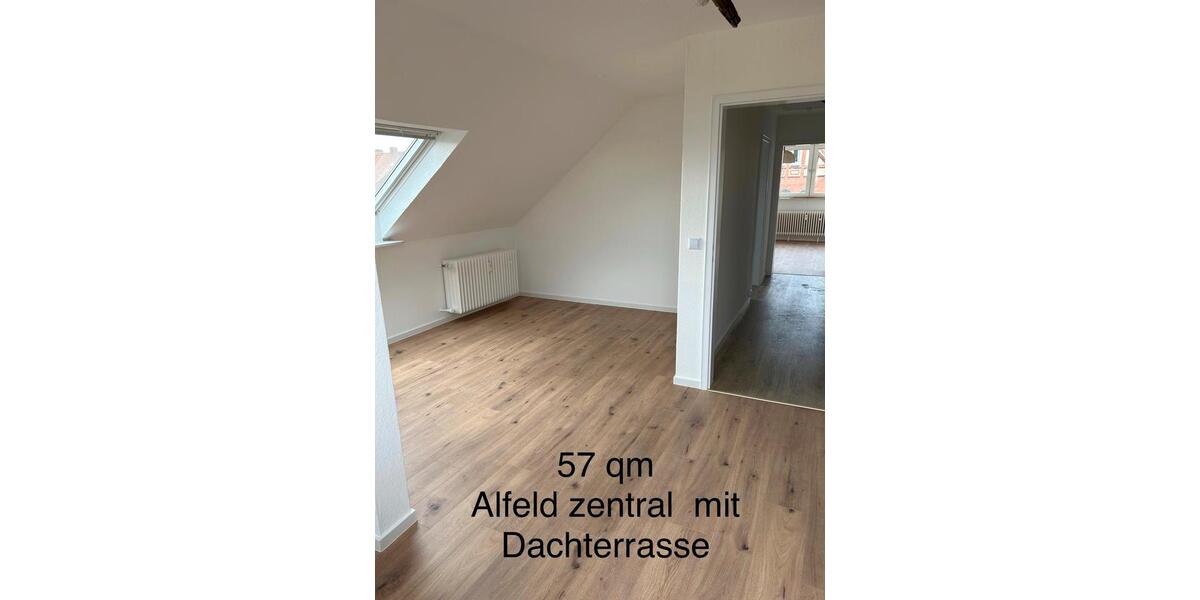 Dachgeschoßwohnung Alfeld (Leine) - 2.5 Zimmer, 57 m&sup2;, 650&euro; | Angebot:26312282