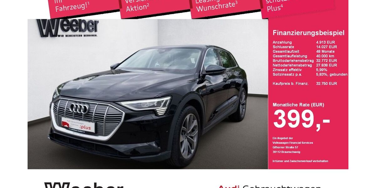Audi e-tron 38.190 km 31.950 &euro; Herrenberg 71083