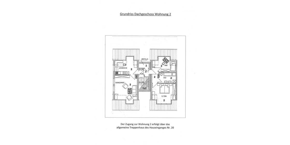 Verkauf von 2 Haushälften mit 3 Wohneinheiten in Gaustritz zimmer