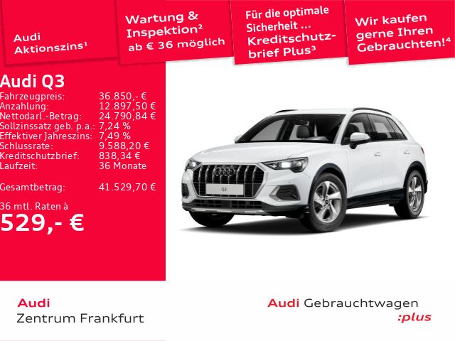 Audi Q3 27.815 km 36.850 &euro; Frankfurt am Main 60314
