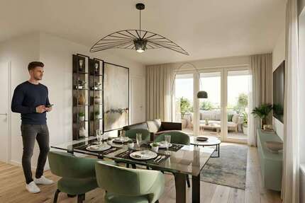 Wohnung Hövelhof Bentlake - 2 Zimmer, 49 m&sup2;, 219.000&euro; | Angebot:25164344