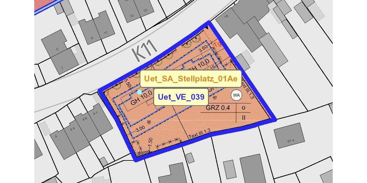 Baugrundstück über 2600 m² im Herzen von Uetersen. zimmer