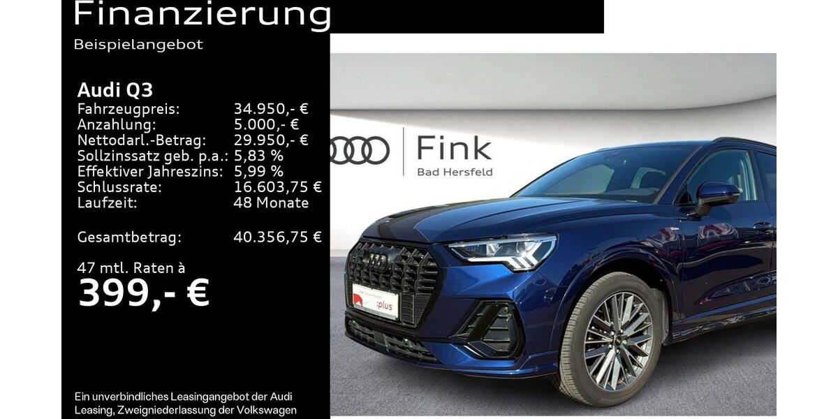 Audi Q3 34.700 km 34.950 &euro; Bad Hersfeld 36251