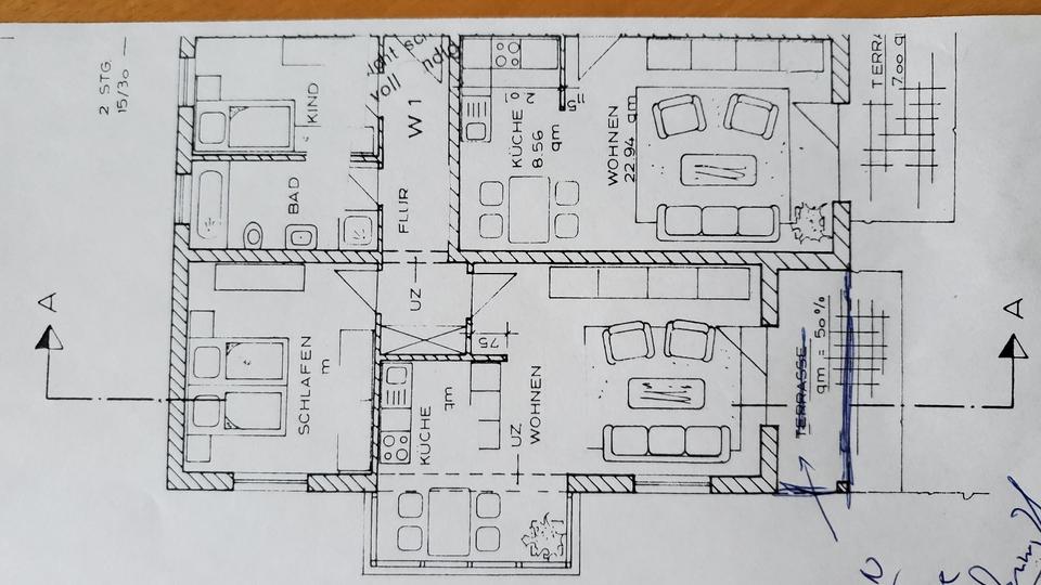 Etagenwohnung Aldersbach - 3 Zimmer, 80 m&sup2;, 630&euro; | Angebot:24379594