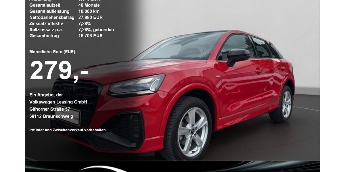 Audi Q2 73.505 km 26.480 &euro; Sigmaringen 72488