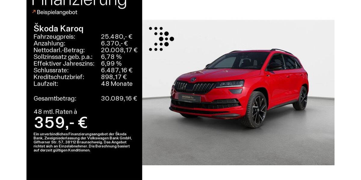 Skoda Karoq 63.000 km 25.480 &euro; Coburg 96450