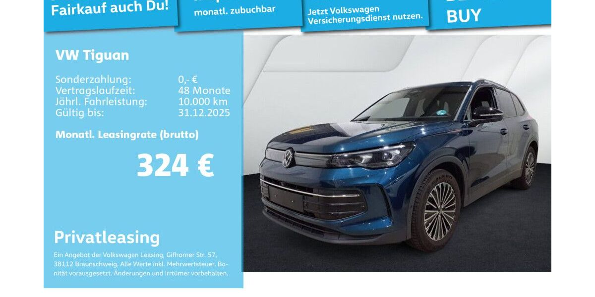 VW Tiguan 25.237 km 33.491 &euro; Mannheim 68309