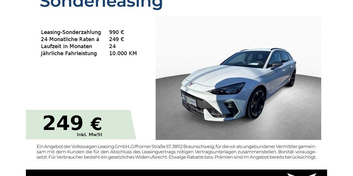 Cupra Leon 18.150 km 30.950 &euro; Schwabach 91126