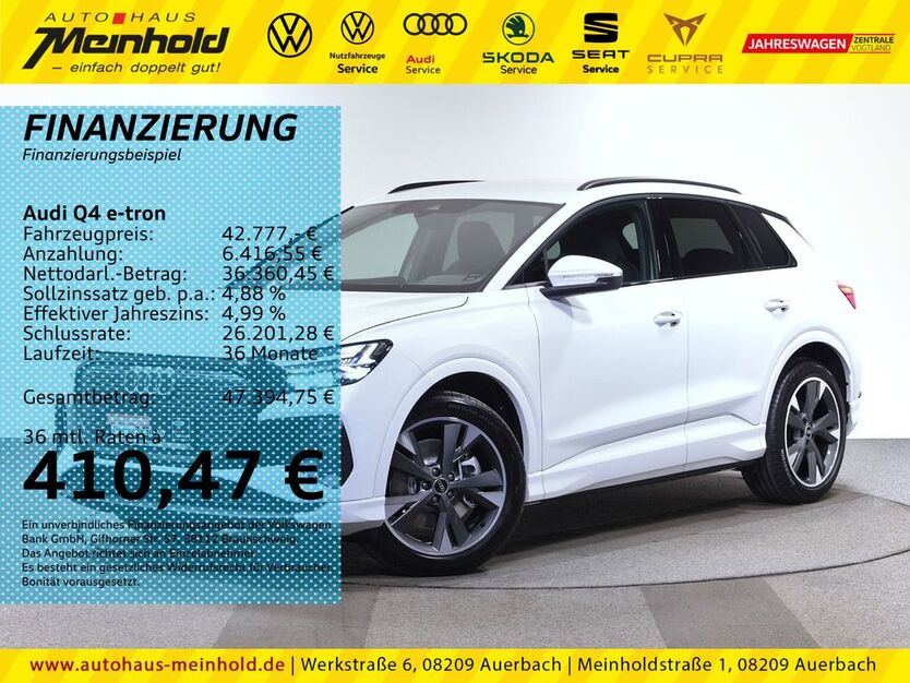 Audi Q4 e-tron 22.500 km 42.777 € Auerbach/Rebesgrün 08209