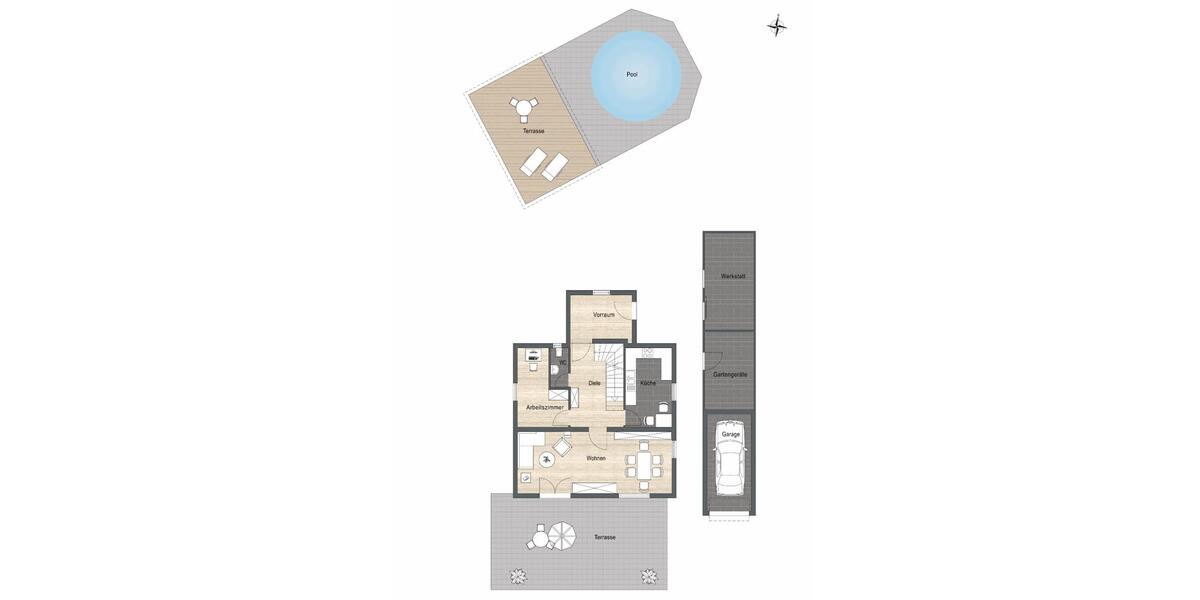 Einfamilienhaus Schirnding - 5 Zimmer, 120 m&sup2;, 349.000&euro; | Angebot:26850854