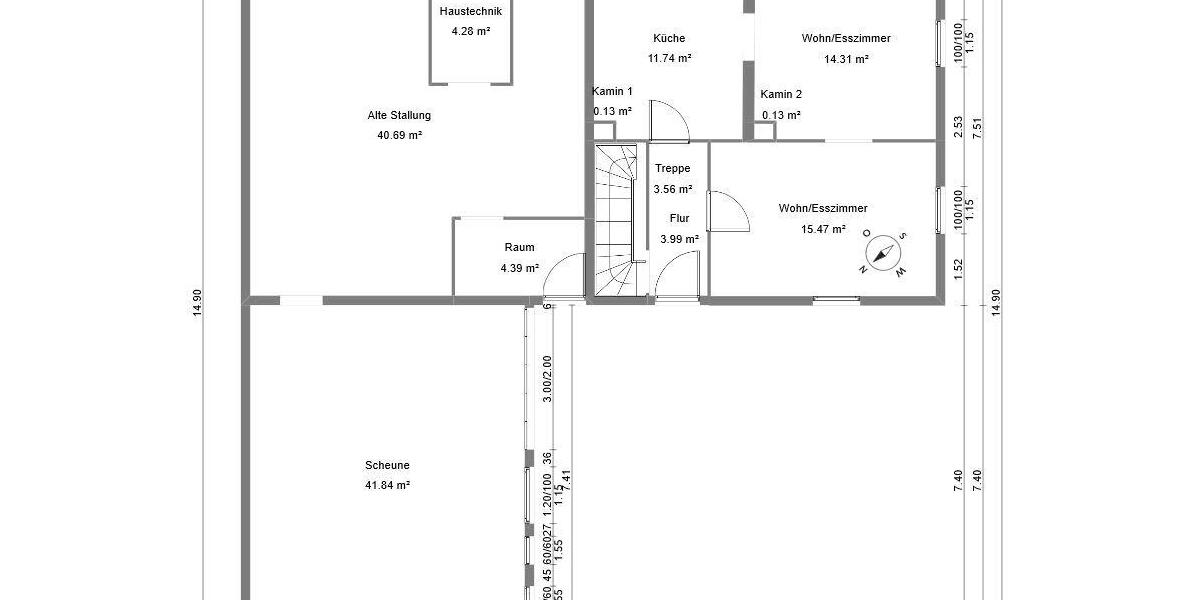 Bauernhaus, Landhaus Uersfeld - 9 Zimmer, 110 m&sup2;, 120.000&euro; | Angebot:25780910